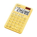 【ポイント20倍】(まとめ)シャープ カラー・デザイン電卓 10桁ミニナイスサイズ イエロー系 EL-M336-YX 1台【×5セット】(2)