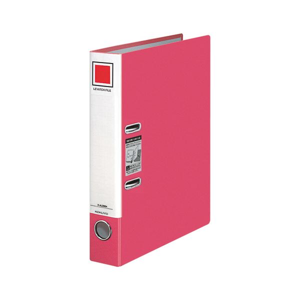 楽天インテリアの壱番館【ポイント20倍】（まとめ） コクヨレバッチファイル A4タテ 2穴 280枚収容 28mmとじ 背幅56mm 赤 フ-AL280R 1冊 【×5セット】