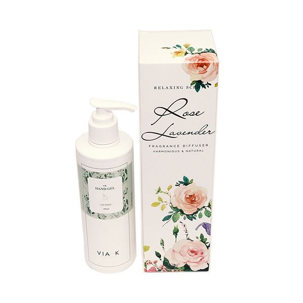 【クーポン配布中】ユーロジャパンエレガンス フレグランスクリーンセット ローズ ラベンダー VKHC0102 1セット