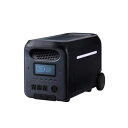 【ポイント20倍】エレコム ポータブル電源 2500P (容量 2560Wh / AC出力 2500W) ブラック DE-PS2500PBK