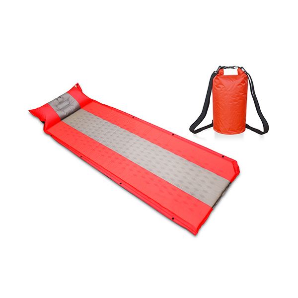 【クーポン配布中】メテックスEX.二人用浮具になる枕付自動膨張マットレス EXDFIMWP 1個