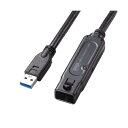 【ポイント20倍】サンワサプライ USB3.2アクティブリピーターケーブル10m(抜け止めロック機構付き) KB-USB-RLK310