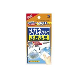 【ポイント20倍】（まとめ）小林製薬 メガネクリーナふきふき 40包【×20セット】