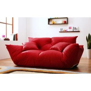 【クーポン配布中&マラソン対象】ソファー レッド フロアカウチソファ【Burg】バーグ【代引不可】のサムネイル