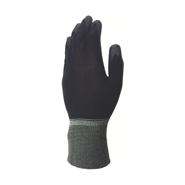 〔まとめ〕 ミドリ安全 COVERWORK ウレタン背抜き 手袋 くろピタッ ハード FS-1217-1P L 1双 〔×5セット〕 グローブ