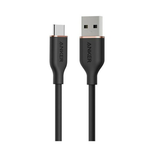 アンカージャパン ANKER USB-C&USB-A ケーブル(Flow) 0.9m ミッドナイトブラック A85G1011 1本 アンカージャパン ANKER USB-C&USB-A ケーブル(Flow) 0.9m ミッドナイトブラック A85G1011 1本