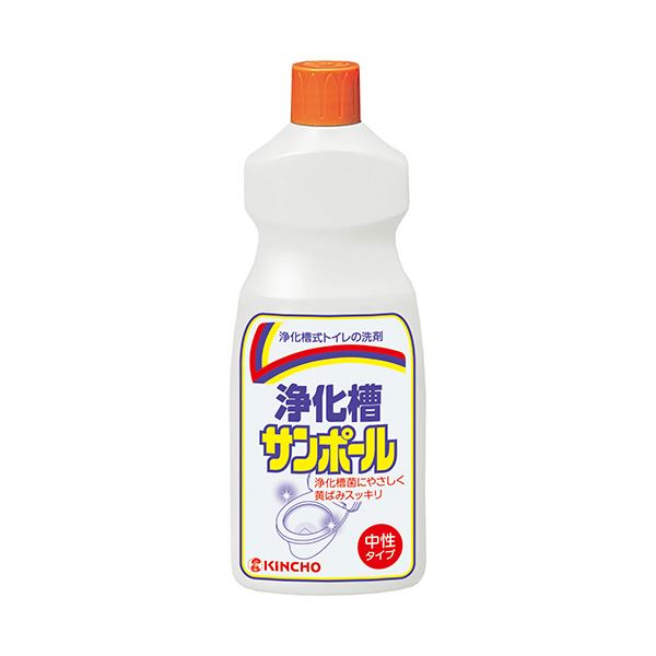 【クーポン配布中】(まとめ) 大日本除蟲菊KINCHO 浄化槽サンポール 500ml 1本 【×5セット】
