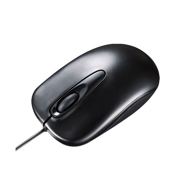 【クーポン配布中】【5個セット】 サンワサプライ 有線ブルーLEDマウス MA-BL150BKX5