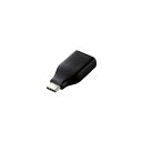 【ポイント20倍】エレコム USB Type-C(TM)用HDMI映像変換アダプター AD-CHDMIQDBK ブラック