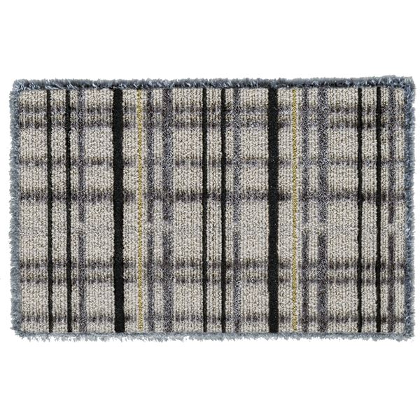 【ポイント20倍】スミノエ アレルブロック ラグ ミロワール 約幅50×長さ80cm グレー 日本製【代引不可】
