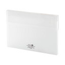 【ポイント20倍】(まとめ)リヒトラブ AQUA DROPsコングレスケース A4 150枚収容 乳白 A-5035-1 1セット(10個)【×5セット】