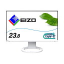 EIZO FlexScan 23.8型カラー液晶モニター ホワイト EV2480-ZWT 1台(2)