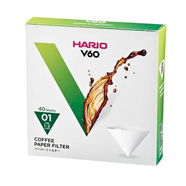 ڥݥ20ܡۡ10åȡ HARIO V60ѥڡѡե륿01W 12 40 VCF-01-40WX10