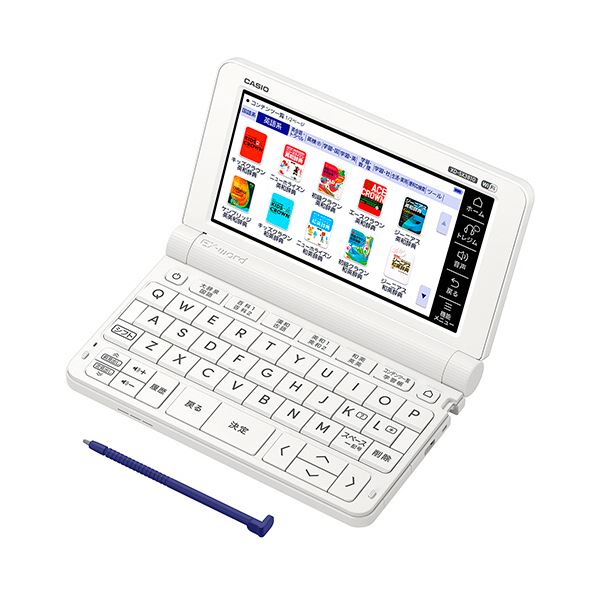 【クーポン配布中】カシオ 電子辞書 EX-word小・中学生モデル 220コンテンツ ホワイト XD-SX3810WE 1台