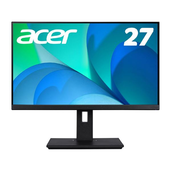 【クーポン配布中】Acer Vero27型/1920×1080/HDMI、ミニD-Sub15ピン、DisplayPort/ブラック/2W+2Wステレオスピーカー/高さ調整・ピボット対応 BR277bmiprx