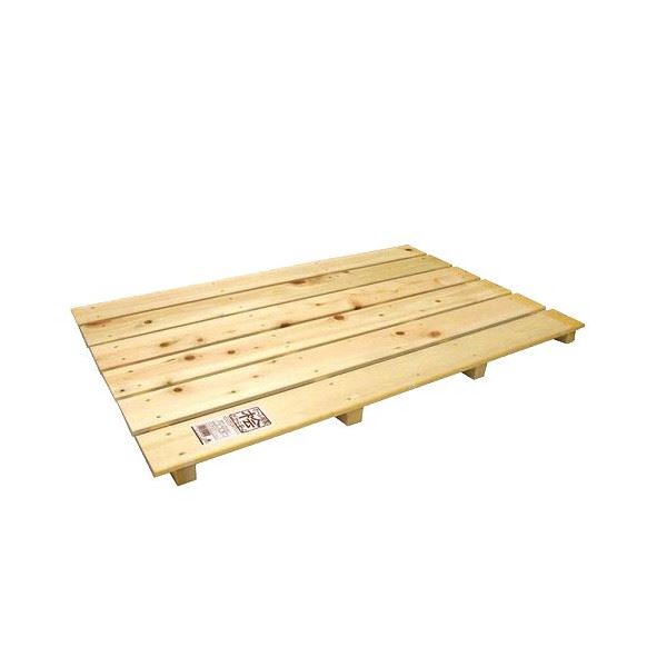 【クーポン配布中&ブラックフライデー対象】【2個セット】 桧 すのこ (大) 4本足 85×56×3.7cm (日本製 木 押入すのこ)