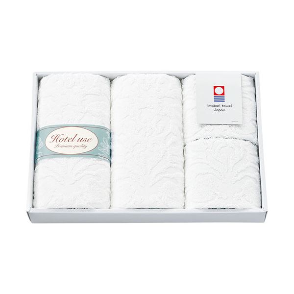 【クーポン配布中】Hotel use premium quality パディII フェイスタオル2P&ウォッシュタオル2P フェイスタオル、ウォッシュタオル C6060556
