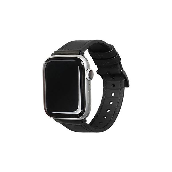 ڥݥ20ܡEGARDEN GENUINE LEATHER STRAP AIR for Apple Watch 49/45/44/42mm Apple WatchѥХ ֥å EGD20585AW