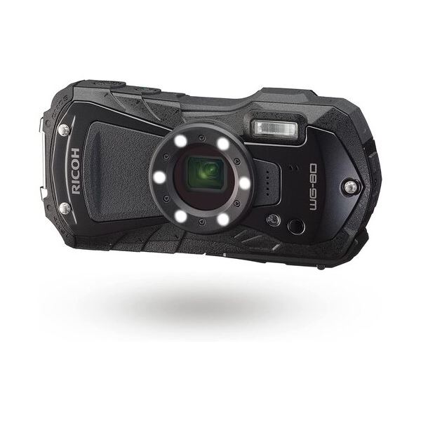 防水防塵デジタルカメラ WG-80BK ブラック