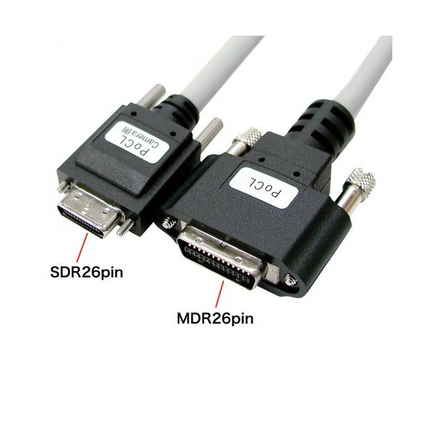 【クーポン配布中】サンワサプライカメラリンク細径PoCLケーブル (PoCL SDR/MDR) 10m KB-CAMPO-10N 1本
