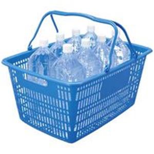【クーポン配布中&マラソン対象】ジョインテックス ショップかご 30L青10個 B264J-BL10