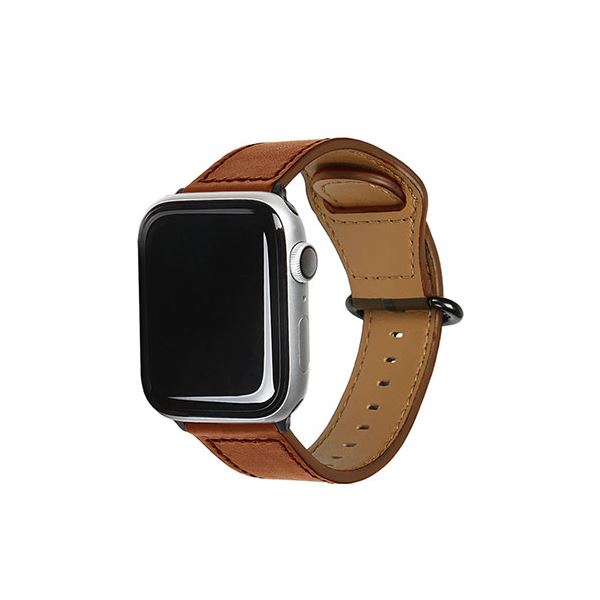 ڥ֥åե饤ǡǥݥȺ44.5ܡEGARDEN GENUINE LEATHER STRAP for Apple Watch 49/45/44/42mm Apple WatchѥХ ֥饦 EGD20590AW