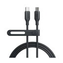 (まとめ) アンカージャパン ANKER 543 エコフレンドリーUSB-C&USB-C ケーブル 1.8m ブラック A80E2N11 1本 【×2セット】