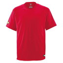 【マラソンでポイント最大47倍】デサント(DESCENTE) ベースボールシャツ(Vネック) (野球) DB202 レッド M(4)
