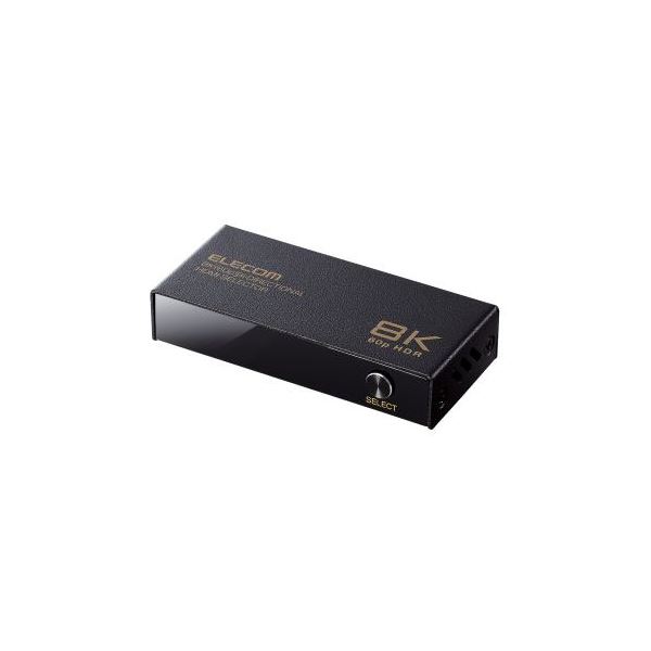 【ポイント20倍】エレコム HDMI切替器（双方向タイプ） DH-SW8KBD21BK