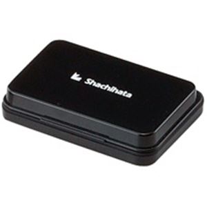 【クーポン配布中&ブラックフライデー対象】シヤチハタ スタンプ台 HGN-2-K 中形 黒 10個