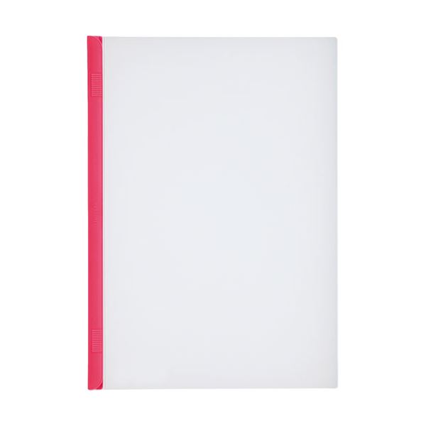 【ポイント20倍】【5セット】 LIHIT LAB. リクエスト スライドバーファイル A4 S型 20枚収納 10冊パック レッド G1720-3-RDX5