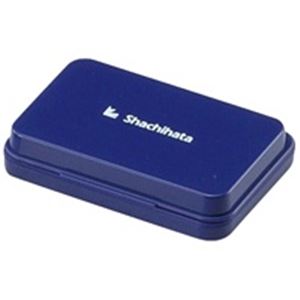 【クーポン配布中&ブラックフライデー対象】シヤチハタ スタンプ台 HGN-2-B 中形 藍 10個