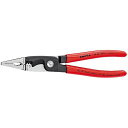 KNIPEX クニペックス エレクトロプライヤー プラスチックコーティング 全長200mm 1381-200