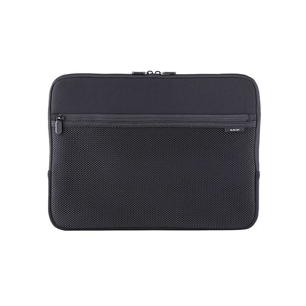 エレコム インナーバッグ 15.6インチ ノートパソコンを傷や汚れから守る ファスナーポケット ブラック BM-IBPTNP15BK