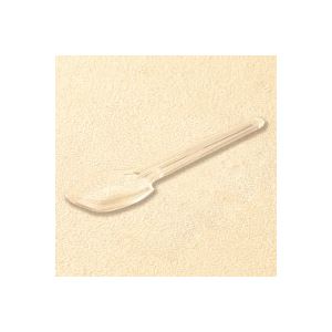 【クーポン配布中】（まとめ）日本箸 ミニクリアースプーン100本【×10セット】