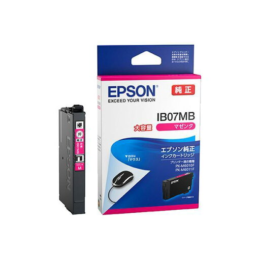 【ポイント20倍】(まとめ) 【純正品】 EPSON(エプソン) IB07MB インクカートリッジ マゼンタ 大容量 【×5セット】 【ポイント20倍】(まとめ) 【純正品】 EPSON(エプソン) IB07MB インクカートリッジ マゼンタ 大容量 【×5セット】