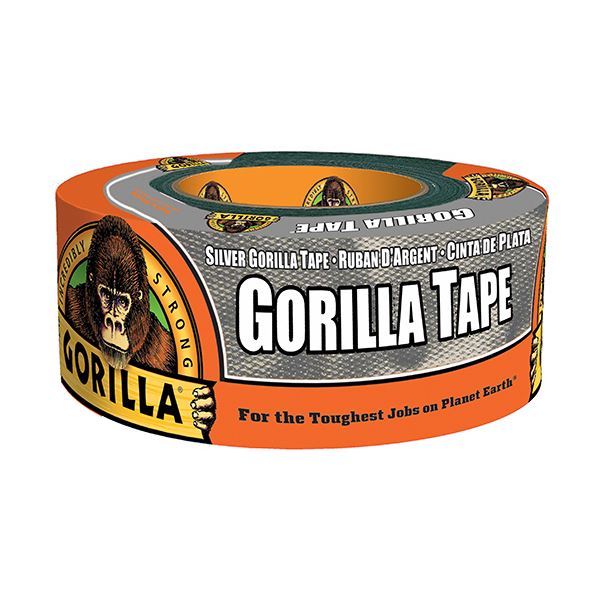 【ポイント20倍】（まとめ） 呉工業 KURE強力補修テープ ゴリラテープ シルバー 48mm×11m NO1775 1巻 【×3セット】