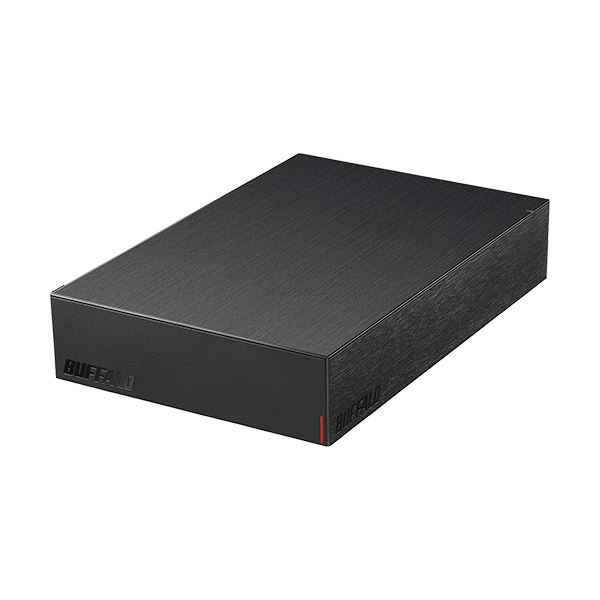 【クーポン配布中】(まとめ)バッファロー ドライブステーションUSB3.2(Gen1)対応外付けHDD 2TB ブラック HD-LE2U3-BB 1台【×3セット】