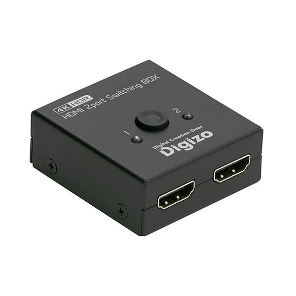 【クーポン配布中】プリンストン Digizo2ポートHDMI切替器 ブラック PHM-SW201SA 1台