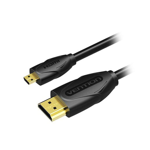 【クーポン配布中】【5本セット】 VENTION マイクロHDMIケーブル 4K対応 2m ブラック VA-1680X5 【クーポン配布中】【5本セット】 VENTION マイクロHDMIケーブル 4K対応 2m ブラック VA-1680X5