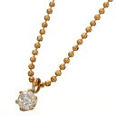 【ポイント20倍】K18/PG 0.1ct 1粒ダイヤモンドペンダント/ネックレス(4)