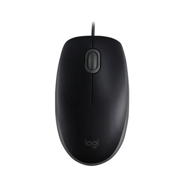 【クーポン配布中】ロジクール サイレント有線マウスブラック M110snBK 1個