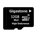 【ポイント20倍】（まとめ）Gigastone microSDHCカード ドライブレコーダー・カーナビ対応 32GB UHS-I Class10 GJMX-32GU1M 1枚【×3セット】