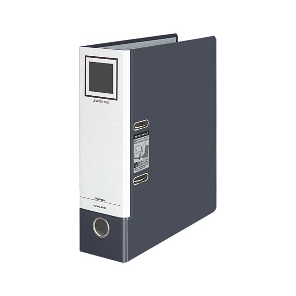 【ポイント20倍】（まとめ） コクヨレバッチファイル A4タテ 2穴 680枚収容 68mmとじ 背幅93mm ダーク..