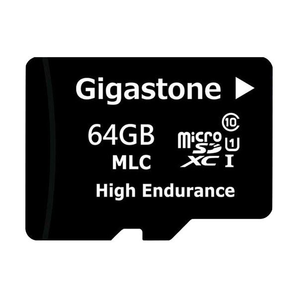 【クーポン配布中】（まとめ）Gigastone microSDXCカード ドライブレコーダー・カーナビ対応 64GB UHS-I Class10 GJMX-64GU1M 1枚【×3セット】