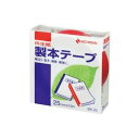 【マラソンでP最大47倍】(業務用10セット) ニチバン 製本テープ/紙クロステープ 【25mm×10m】 BK-25 赤