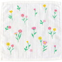 【ポイント20倍】【5個セット】 オカ 抗菌 イヤなニオイのしない かわいいふきん 約30×30cm 野の花柄 1枚入