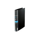 【ポイント20倍】(まとめ)コレクト 名刺カードファイル CF-616-BK A4L 600名【×2セット】