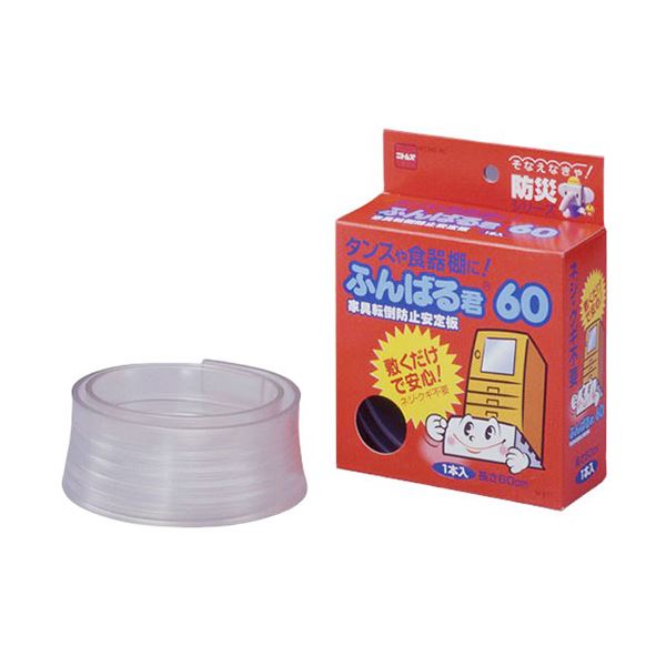 【ポイント20倍】【5セット】 ニトムズ 家具転倒防止安定板 ふんばる君60 M6110X5