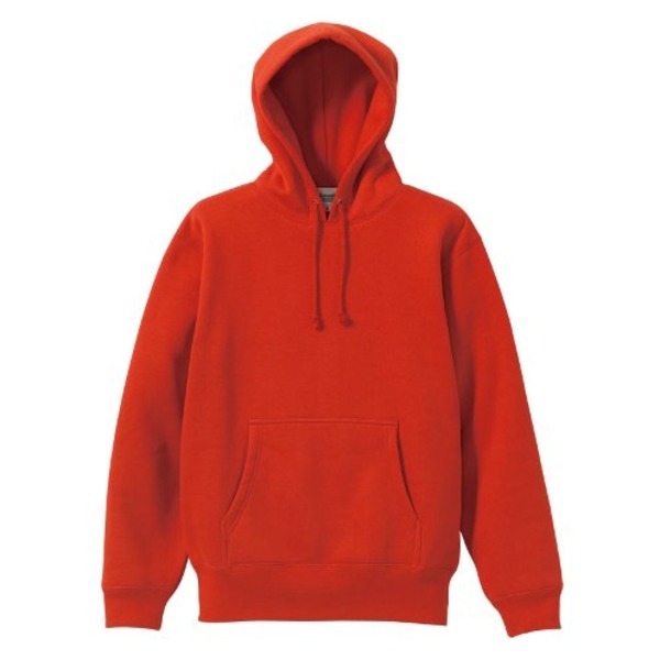 【クーポン配布中】肌触りにこだわった「裏起毛」プルパーカー CB5618 レッド XLサイズ